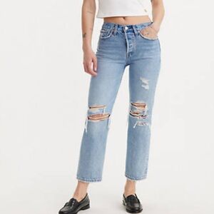 Levi's Women's Blue Wedgie Straight Jeans